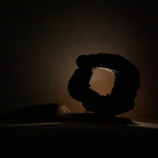 “Altar of Time & Cloud” Sculpture in Fragrant Sandalwood and Lightning-Struck Wood