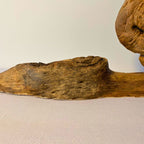 “Altar of Time & Cloud” Sculpture in Fragrant Sandalwood and Lightning-Struck Wood