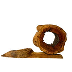 “Altar of Time & Cloud” Sculpture in Fragrant Sandalwood and Lightning-Struck Wood