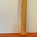 “Suspended Moment” - A Wall Sculpture Lamp Featuring 1987 Chair Back & 1920s-40s Antique Bowl