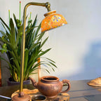 blue and white porcelain lamp、zen table lamp、tea ceremony lamp
Chinese porcelain light、meditation lamp、ceramic table light、oriental home decor、gift for tea lover